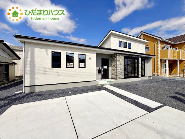 【外観】 | 水戸市吉沢町6期　新築戸建 | 平日・お仕事終わりに少しだけみたい！そんな方も大歓迎です♪お気軽にお問合せください