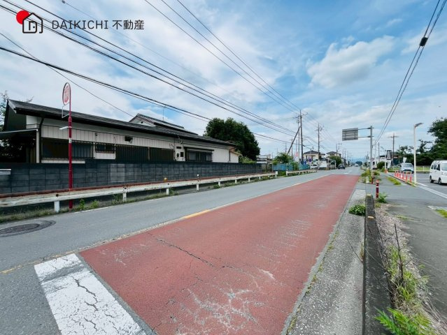 【前面道路含む現地写真】 | 川越市笠幡　中古平屋戸建