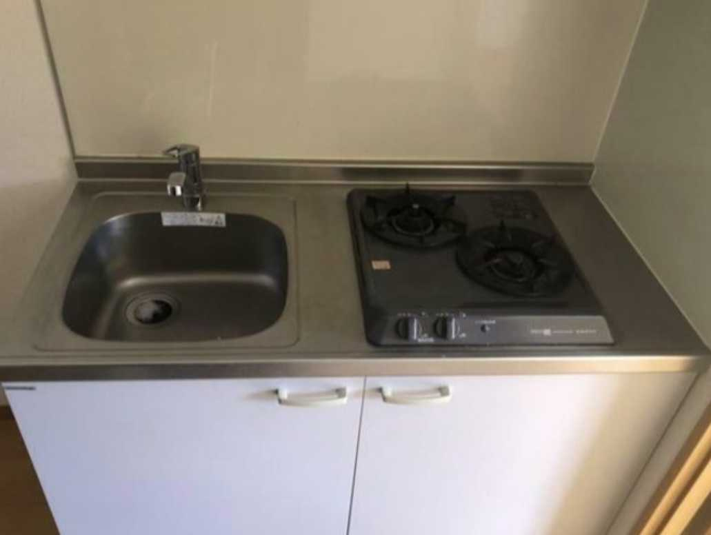 グリーンルーム代沢　南西角部屋　オートロック　最上階のキッチン