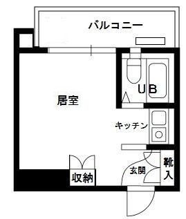 プラティーク新宿曙橋の間取り|間取りです。
