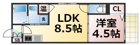 【間取り】 | メゾンボヌス　仲介手数料無料