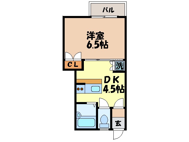 COCO花丘の間取り
