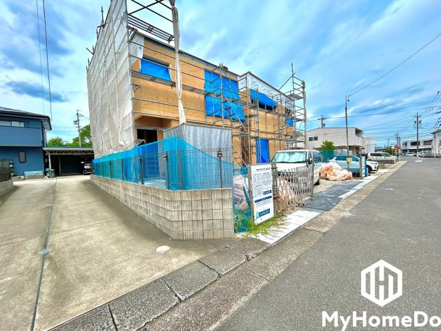 春日井市東野町　6期の前面道路含む現地写真