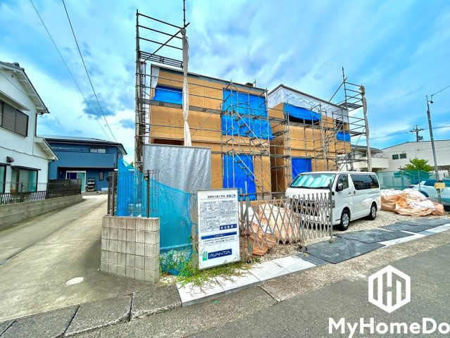 春日井市東野町　6期の前面道路含む現地写真