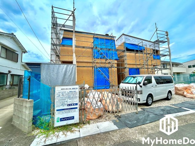 春日井市東野町　6期の前面道路含む現地写真