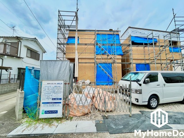春日井市東野町　6期の前面道路含む現地写真