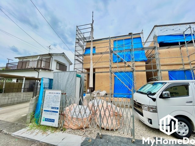 春日井市東野町　6期の前面道路含む現地写真