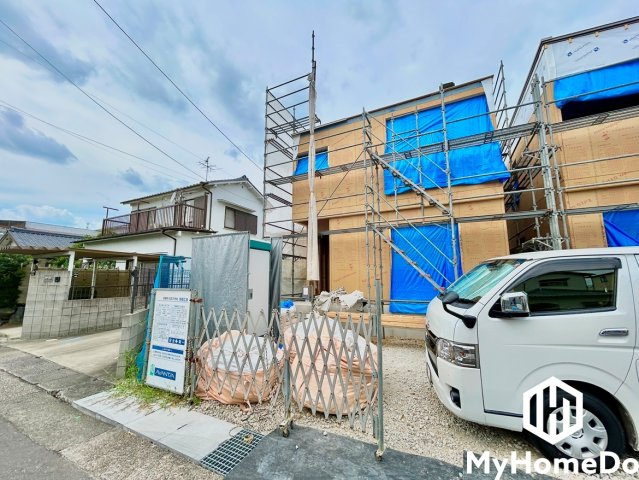 春日井市東野町　6期の前面道路含む現地写真