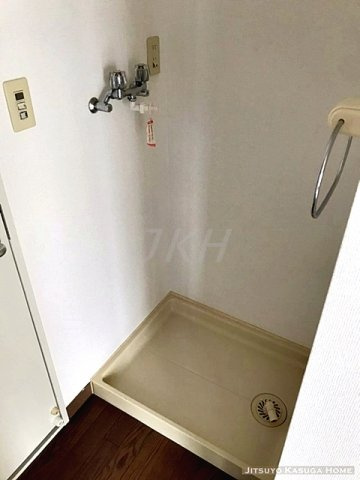 洗濯機置き場です。