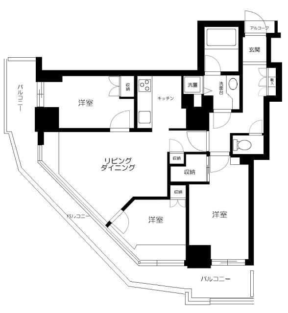 新宿区西新宿７丁目のマンションの画像
