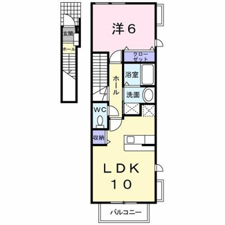 【間取り】 | パークハイツ | 間取りです。