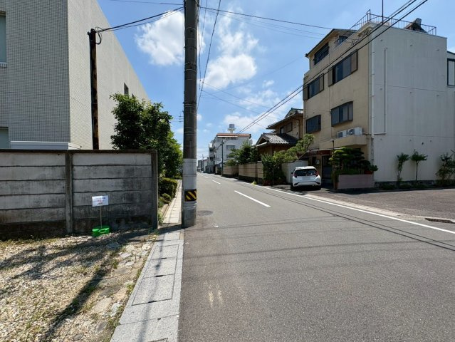 新築戸建　岐阜市竜田町Ⅱ　全２区画分譲の前面道路含む現地写真|「現地（2026年7月9日）撮影」　
■前面道路　
■ヤマダ不動産　株式会社リライフ