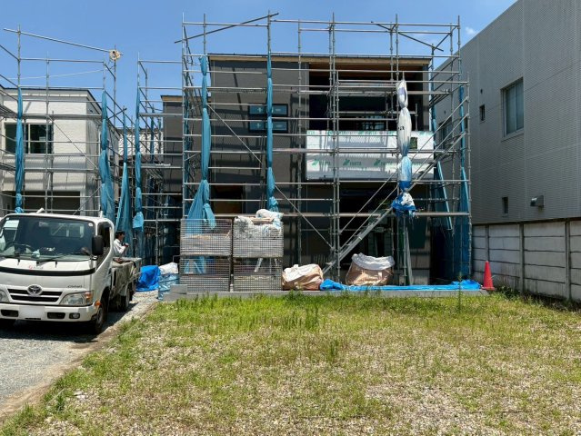 新築戸建　岐阜市竜田町Ⅱ　全２区画分譲の外観|「現地（2026年7月10日）撮影」　
■外観写真　
■ヤマダ不動産　株式会社リライフ　