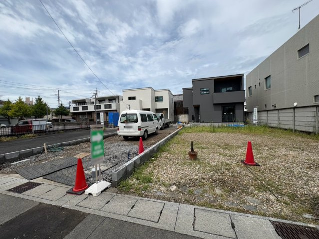 新築戸建　岐阜市竜田町Ⅱ　全２区画分譲の外観|「現地（2026年7月10日）撮影」　
■全体写真　
■ヤマダ不動産　株式会社リライフ　