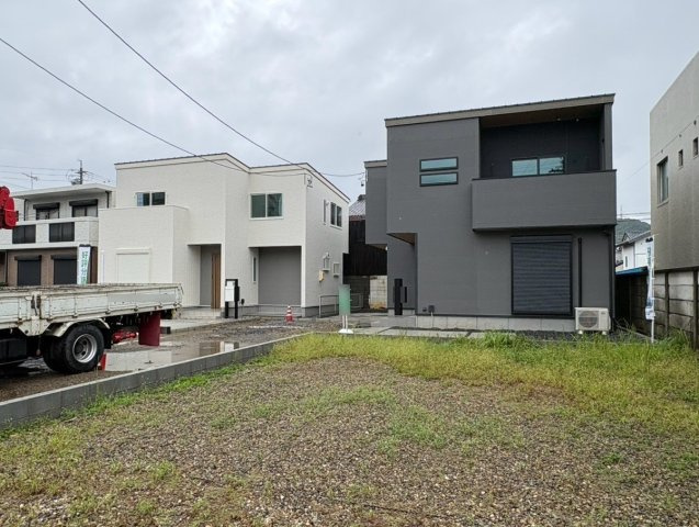 新築戸建　岐阜市竜田町Ⅱ　全２区画分譲の外観|「現地（2026年9月28日）撮影」　
■全体写真　
■ヤマダ不動産　株式会社リライフ　