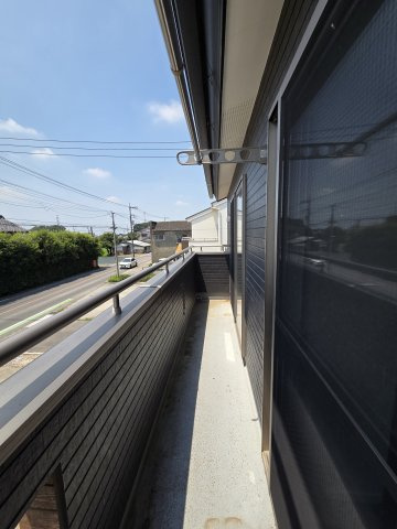 太田市大原町　中古住宅のバルコニー