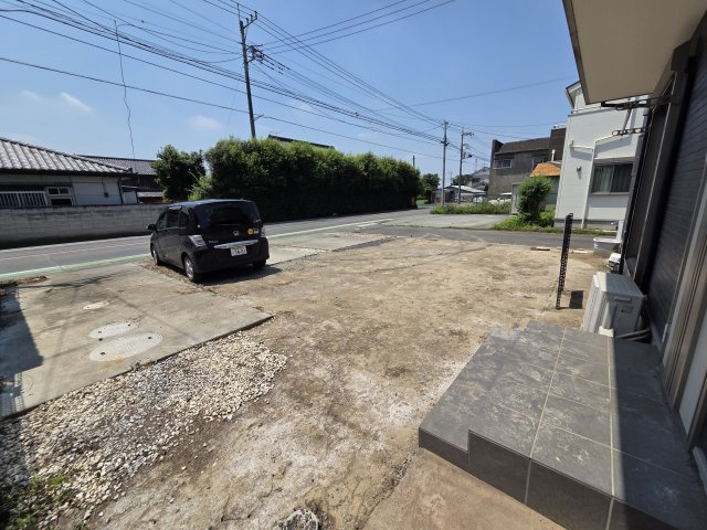 太田市大原町　中古住宅の庭