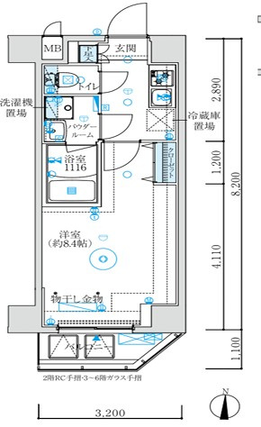 MAXIV練馬TREの間取り