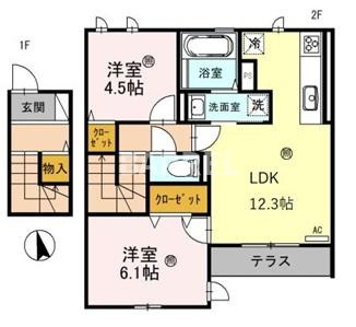 リジエールの間取り
