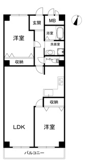 【居間・リビング】 | 六甲熊内ハイツ