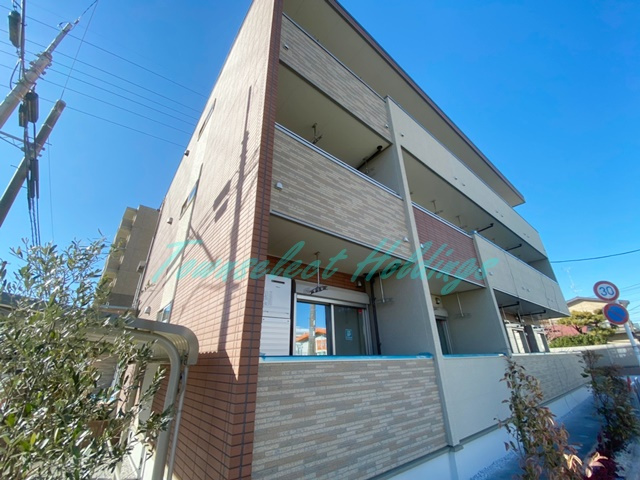 大和市深見台３丁目のアパートの外観