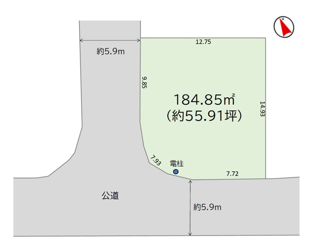 【土地図】 | 牛久市田宮町33期