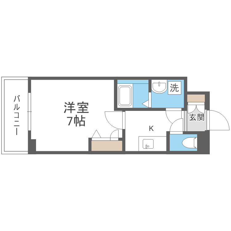 Dimus新大阪の間取り