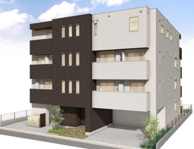 【外観パース】 | Ｇｒａｎｄ　Ｌｏｇｅｍｅｎｔ　グラン　ロジュマン | 外観パースです。