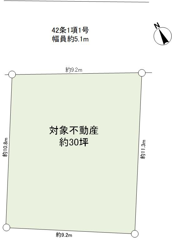 上ケ原三番町　土地