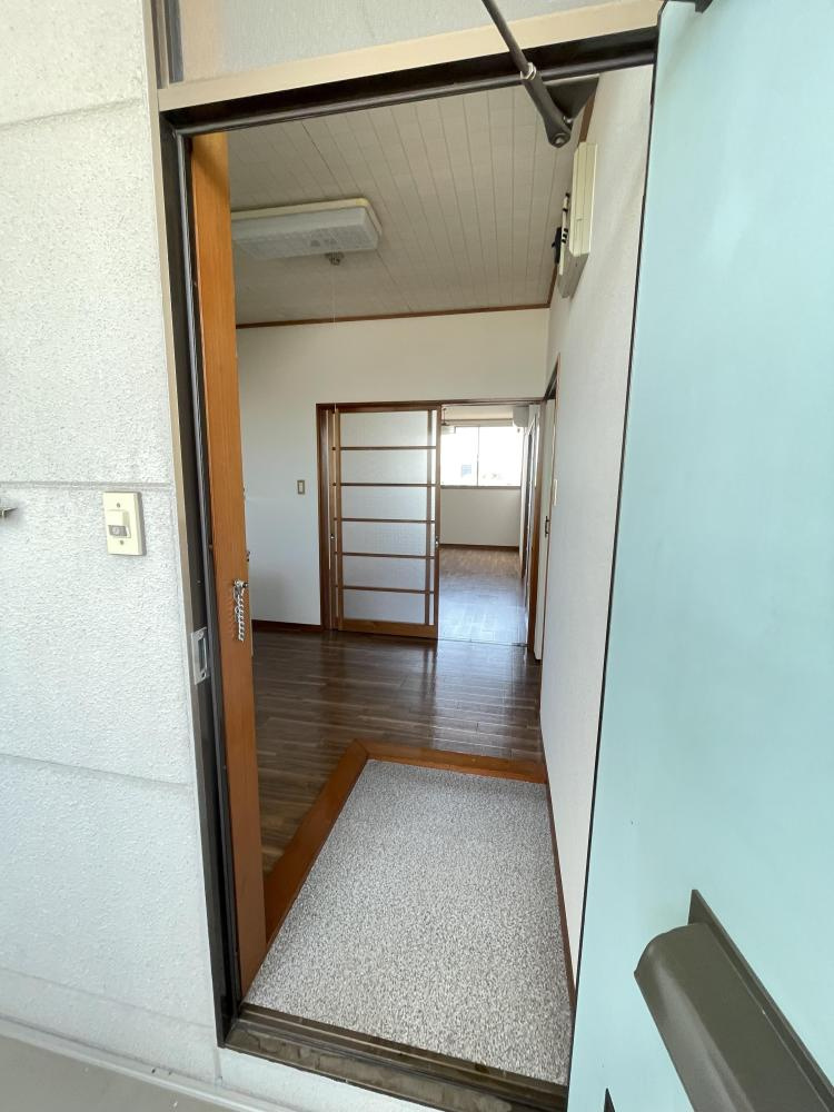桜木ハイツAの玄関