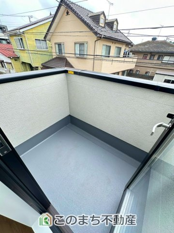 リガーレ宇都宮市石井町7期のバルコニー