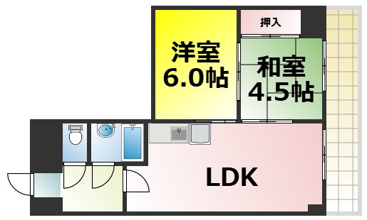 【間取り】 | メゾンブランカ 仲介手数料無料