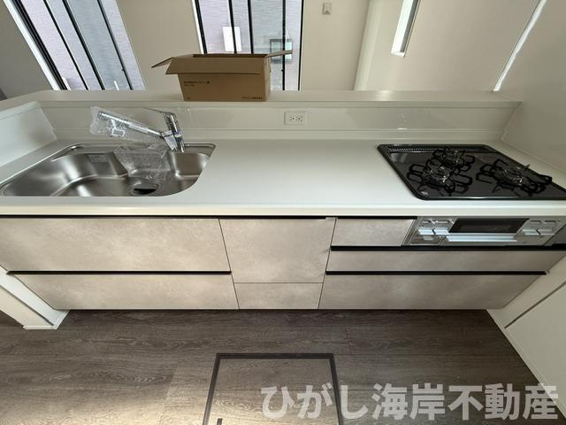 平塚市御殿3丁目　新築戸建　全３棟のキッチン|システムキッチン