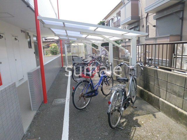 カーサＭ.Ｕのその他共用部分|駐輪場です。