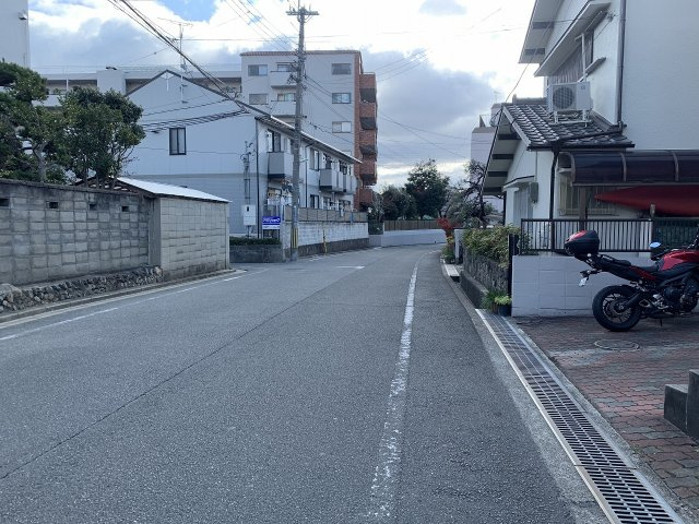 クローバーハイツの駐車場