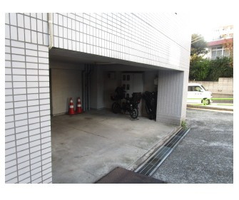 シュロスハイムの駐車場