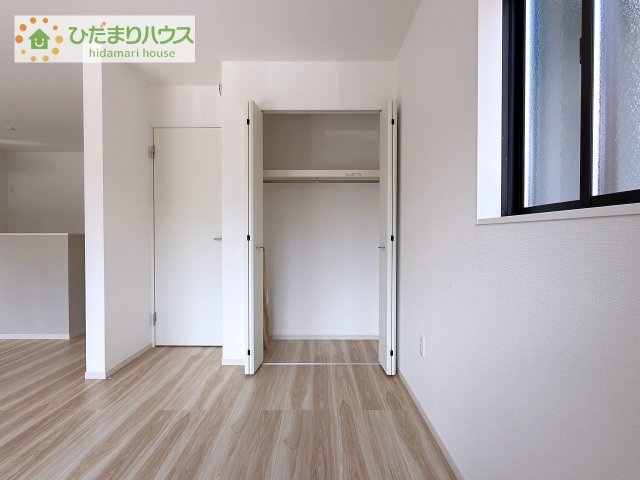 【収納】 | 牛久市中央5期　新築戸建 | 全室にクローゼットが付いていて、お部屋の住空間もスッキリ広々使えそうです(^^)