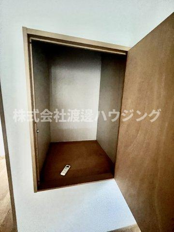 三日月貸家の収納