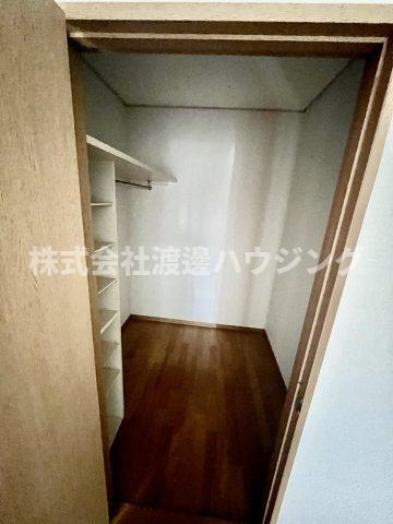 三日月貸家の収納