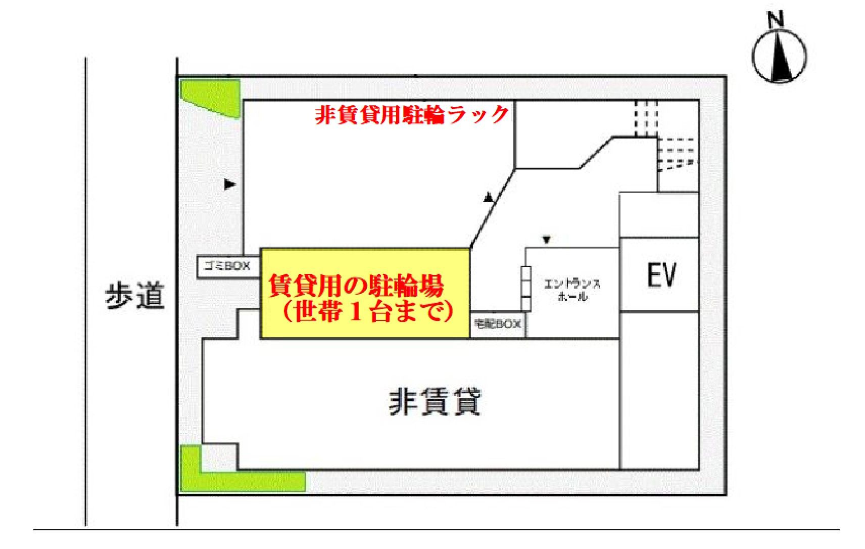 Lino asakusaの区画図