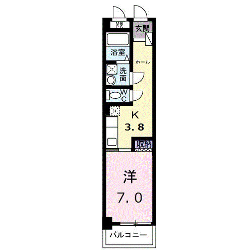 フォームの間取り|間取図