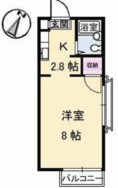 パークサイド明神の間取り