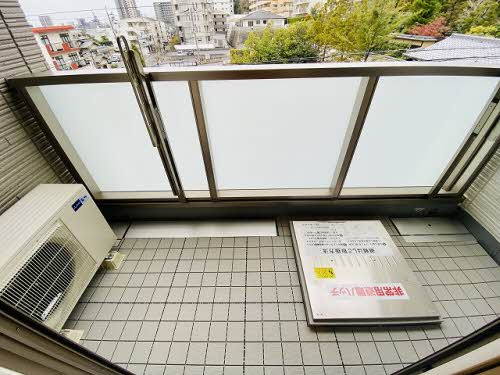 リアン古江のバルコニー