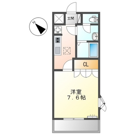 West Side Courtの間取り|間取図