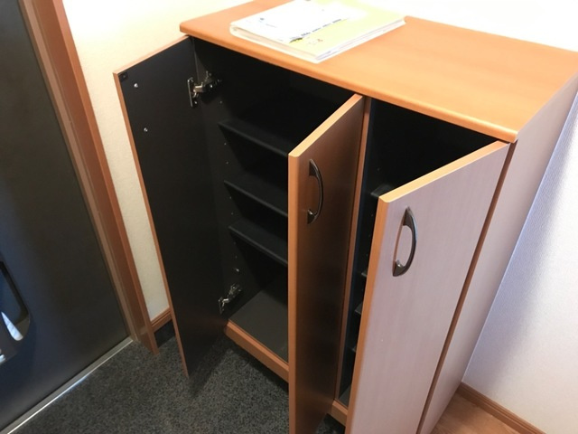 ソレイユの玄関|下駄箱