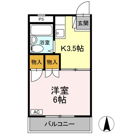 コートハウス坪井の間取り
