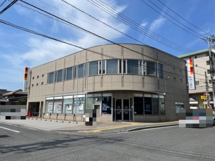 ル シェリア古江の外観|もみじ銀行己斐支店 ４３５ｍ