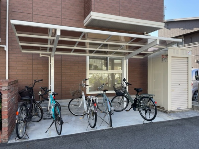 ウィスタリア五日市駅前のその他共用部分|駐輪場