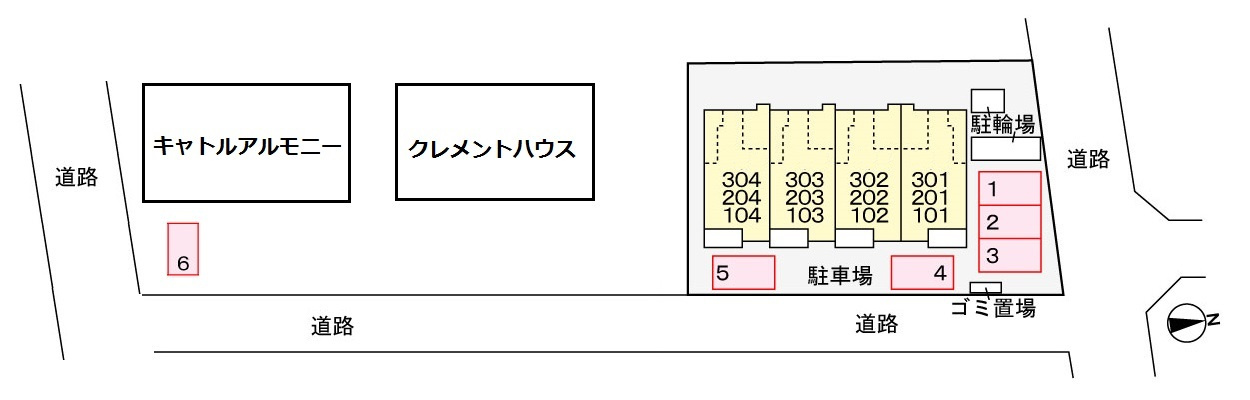 Ａｕｒｏｒａの駐車場|駐車場