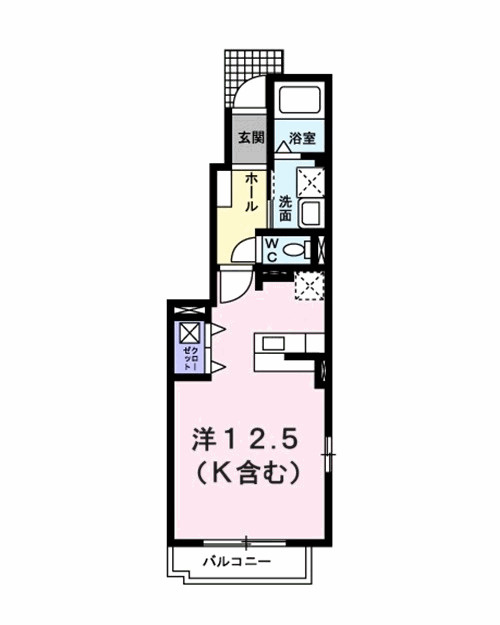 グラースメゾン１号棟の間取り|間取図